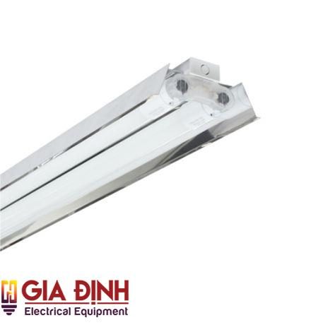 Đèn Led Công Nghiệp Chóa Sơn Tĩnh Điện 2x18W - SDTC218