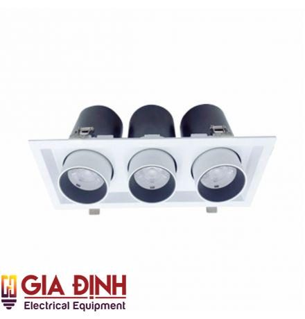 Đèn Led Downlight Chiếu Điểm 3x30W - DFC3301