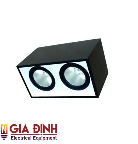 Đèn Led Downlight Gắn Nổi Chiếu Sâu 2x10W - DFB2101