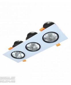 Đèn LED Downlight Vuông Chiếu Điểm 3x5W - DFC3051