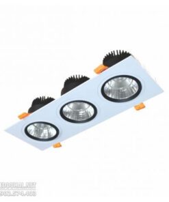 Đèn LED Downlight Vuông Chiếu Điểm 3x9W - DFC3091