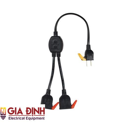 Ổ Cắm - Bộ Chia Điện 2 Đường - ZCD122