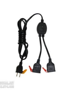 Ổ Cắm Dùng Một Tay - Bộ Chia Điện 2 Đường - ZCD220