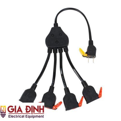 Ổ Cắm - Bộ Chia Điện 4 Đường - ZCD142