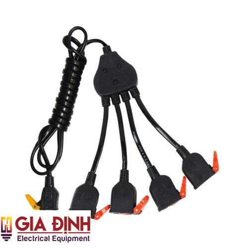 Ổ Cắm - Bộ Chia Điện 4 Đường - ZCD410