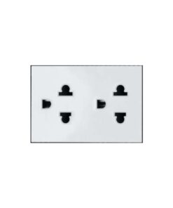 Ổ Cắm Đôi 3 Chấu Size L/16A (S1B233)