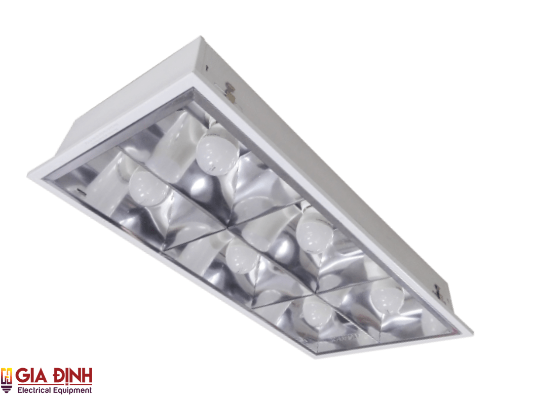ĐÈN MÁNG LED ÂM TRẦN ĐUI E27 30W (PQX605)